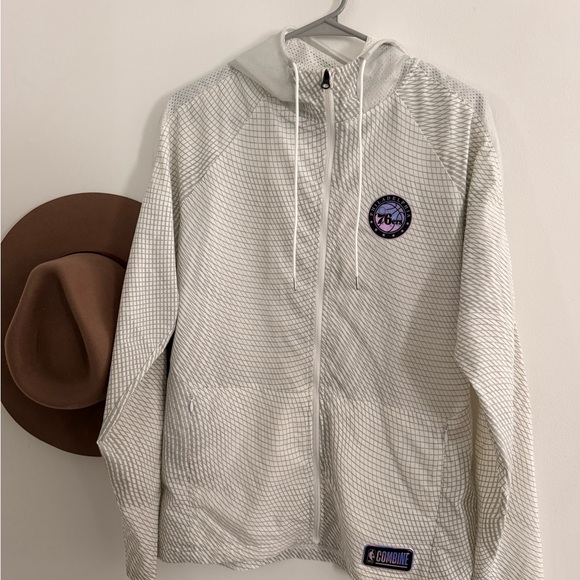 Under Armour Other - Under Armor Holographic Combine Jacket Philadelphia 76ers